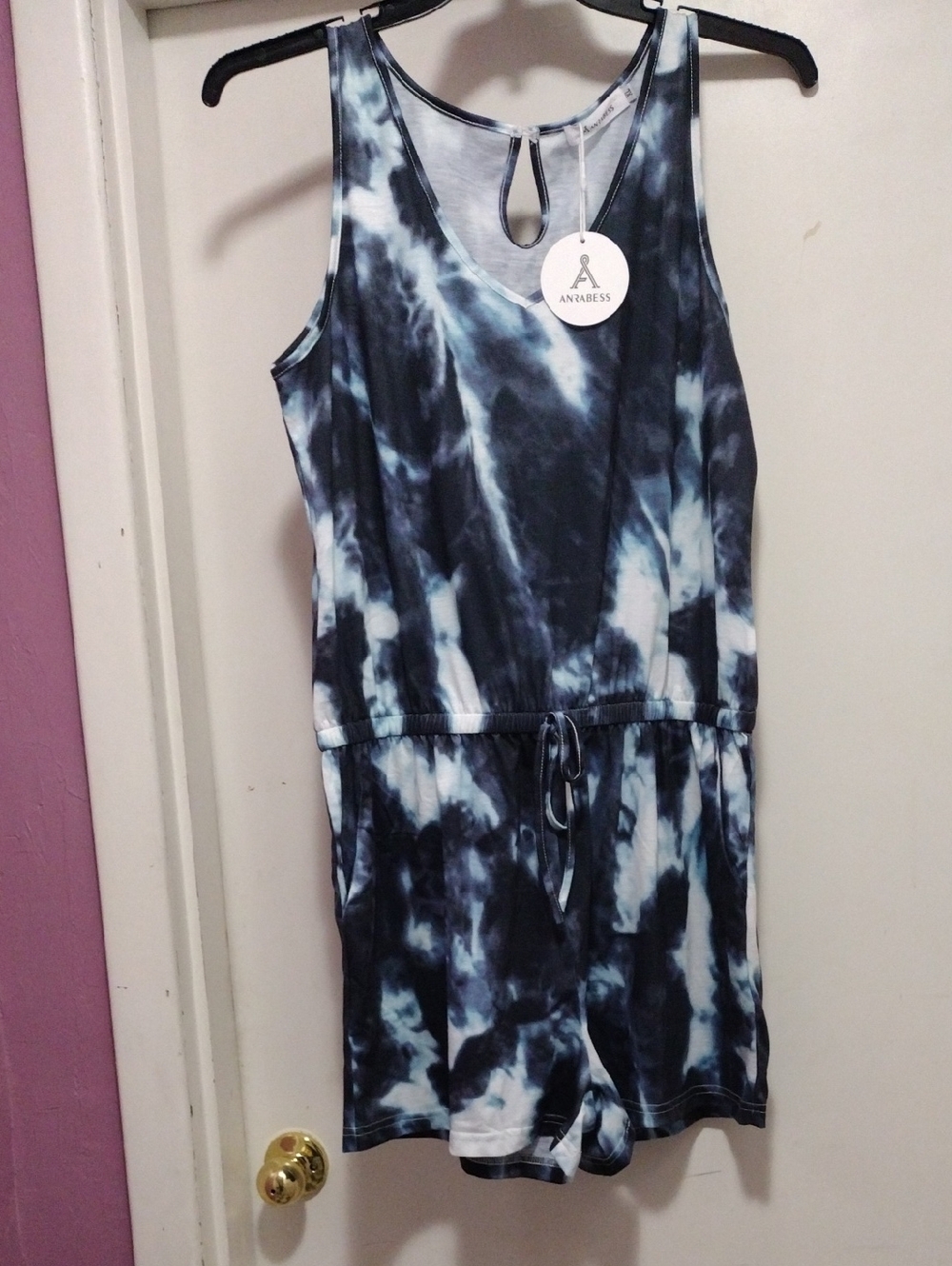 Tie-Dye One-Piece Romper